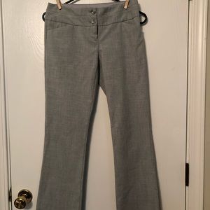 Gray dress pants
